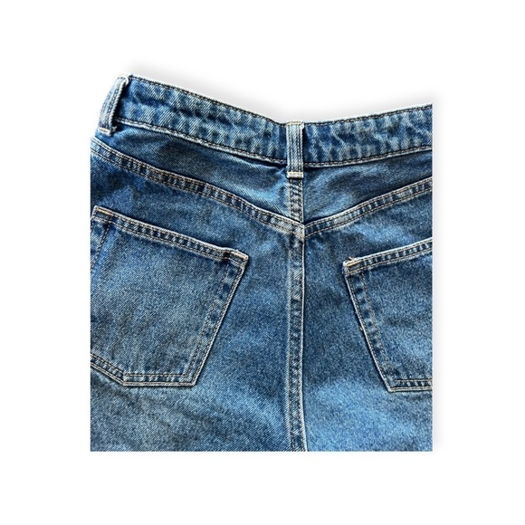 NET Originally Denim Collection shorts fry hem distress Size 34 summer - Picture 5 of 7